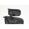 Silla de oficina ergonómica ActiveJet YK848 — asiento y respaldo de malla, negra, respaldo 50,5×57 cm, anchura de asiento 48,5 cm