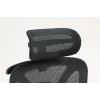 Silla de oficina ergonómica ActiveJet YK848 — asiento y respaldo de malla, negra, respaldo 50,5×57 cm, anchura de asiento 48,5 cm
