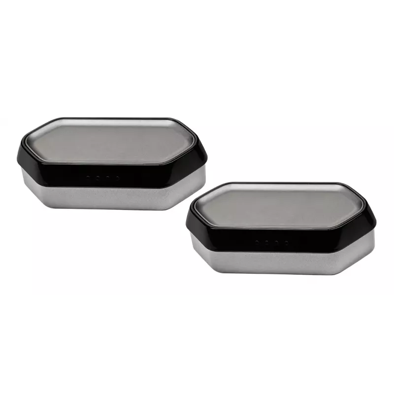 Aparato de masaje por compresión para drenaje linfático de piernas ActiveJet ACM-PLUS-A1 S – a batería 25 W, batería integrada, 330×840×60 mm, negro/naranja