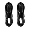Aparato de masaje por compresión para drenaje linfático de piernas ActiveJet ACM-PLUS-A1 S – a batería 25 W, batería integrada, 330×840×60 mm, negro/naranja