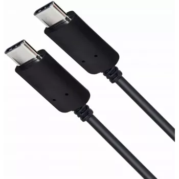 Cable USB-C TB AKTBXKUCC2SI10B, 1 m, funda de silicona, negro