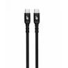 Cable USB-C TB AKTBXKUCC2SI10B, 1 m, funda de silicona, negro