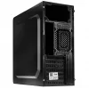 Caja para PC semitorre Akyga AK939BL, ATX / Micro-ATX / Mini-ITX, 2x USB 2.0, sin fuente de alimentación, negra