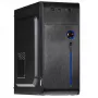 Caja para PC semitorre Akyga AK939BL, ATX / Micro-ATX / Mini-ITX, 2x USB 2.0, sin fuente de alimentación, negra