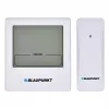 Estación meteorológica BLAUPUNKT WS10WH – monitor inalámbrico de temperatura y humedad interior/exterior