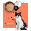 Comida húmeda para gatos 3coty pavo con pato 80 g bolsa — comida húmeda completa sin cereales para gatos adultos