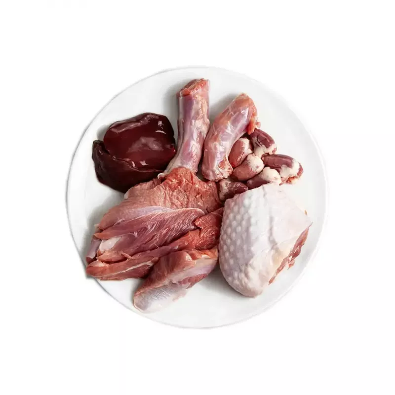 Comida húmeda para gatos 3coty pavo con pato 80 g bolsa — comida húmeda completa sin cereales para gatos adultos
