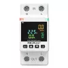 Medidor de consumo eléctrico monofásico QOLTEC 50981 DIN35 230V 50Hz