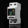 Medidor de consumo eléctrico monofásico QOLTEC 50981 DIN35 230V 50Hz