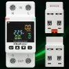Medidor de consumo eléctrico monofásico QOLTEC 50981 DIN35 230V 50Hz