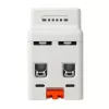Medidor de consumo eléctrico monofásico QOLTEC 50981 DIN35 230V 50Hz