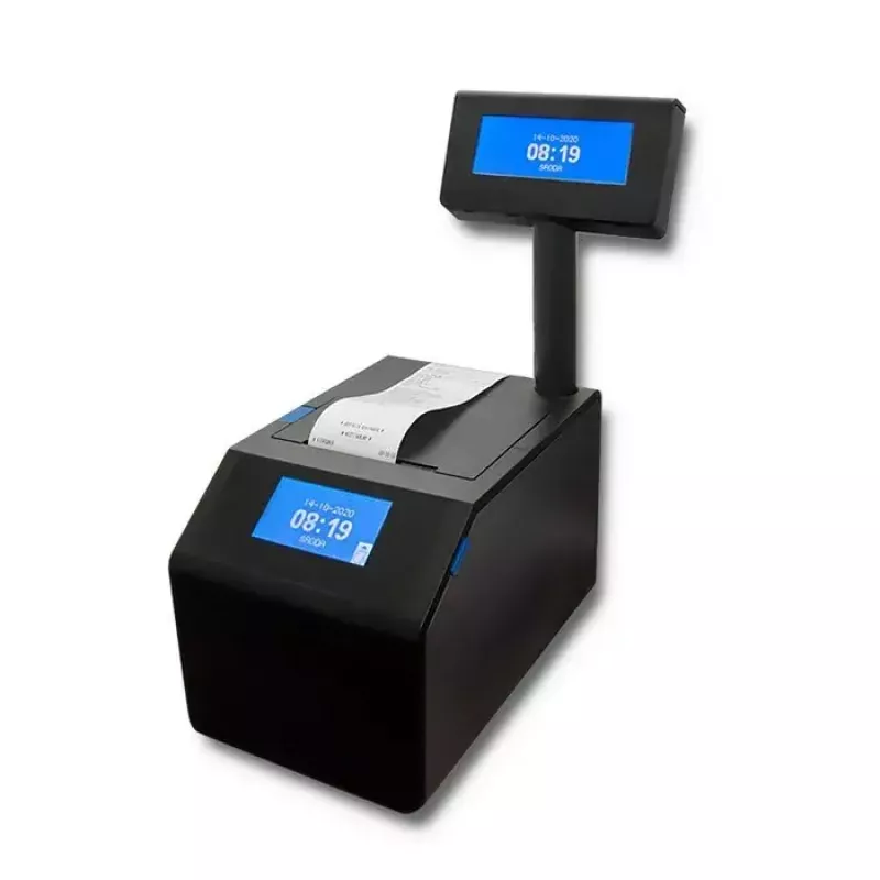 Rollos térmicos para caja QOLTEC 57 x 30 mm 55 g/m² sin BPA, núcleo 17 mm, 10 uds.