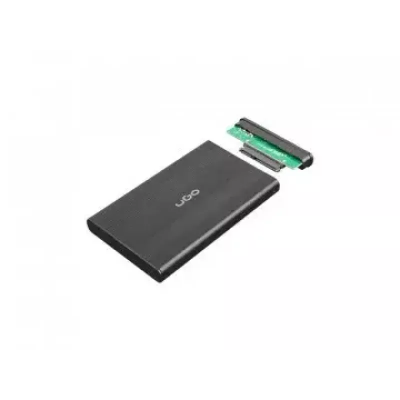 Carcasa para HDD/SSD uGo Marapi S120 negra 2,5 pulgadas