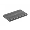 Carcasa para HDD/SSD uGo Marapi S120 negra 2,5 pulgadas