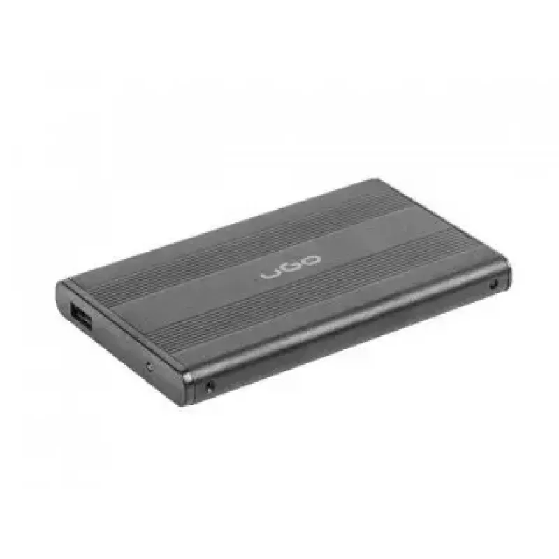Carcasa para HDD/SSD uGo Marapi S120 negra 2,5 pulgadas