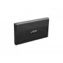 Carcasa para HDD/SSD uGo Marapi S120 negra 2,5 pulgadas