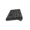 Conjunto inalámbrico de teclado y ratón NATEC Stingray NZB-1440 — RF Wireless, tamaño completo 108 teclas QWERTY, inglés US, negro