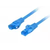 Cable de red LANBERG Cat6a RJ-45 a RJ-45 S/FTP LSZH, 1 m, azul