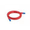 Cable de parcheo LANBERG RJ-45 Cat6a PCF6A-10CC-0100-R, 1 m, S/FTP, CCA, LSZH, rojo