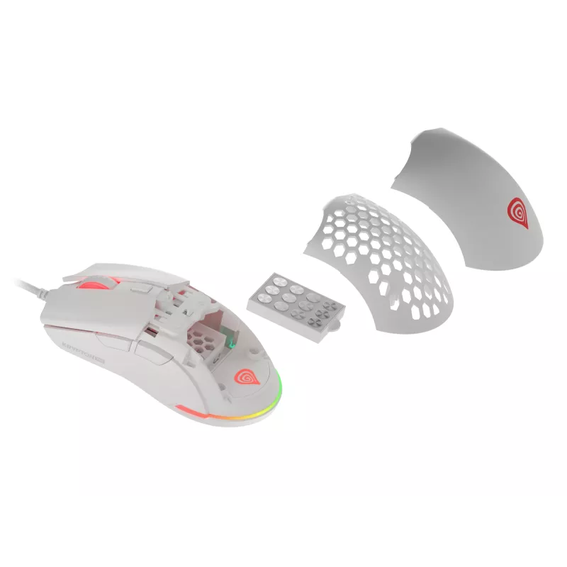 Ratón GENESIS Krypton 750 gaming diestro USB Type-A óptico 2000 DPI
