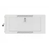 Armario de red de pared 19 pulgadas 4U LANBERG WAFA-5604-10S, 600 mm de profundidad, gris, puerta de cristal (plegado)