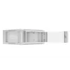 Armario de red de pared 19 pulgadas 4U LANBERG WAFA-5604-10S, 600 mm de profundidad, gris, puerta de cristal (plegado)