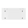 Armario de red de pared 19 pulgadas 4U LANBERG WAFA-5604-10S, 600 mm de profundidad, gris, puerta de cristal (plegado)