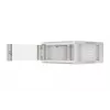 Armario de red de pared 19 pulgadas 4U LANBERG WAFA-5604-10S, 600 mm de profundidad, gris, puerta de cristal (plegado)