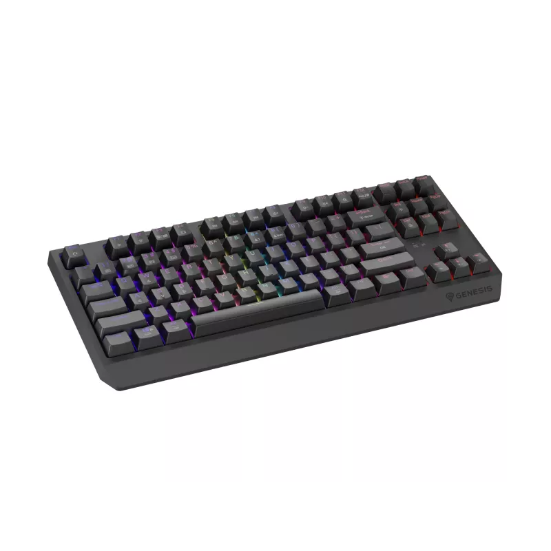 Teclado gaming GENESIS Thor 230 TKL USB + RF Wireless + Bluetooth QWERTZ negro