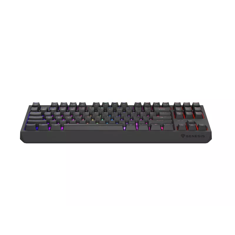 Teclado gaming GENESIS Thor 230 TKL USB + RF Wireless + Bluetooth QWERTZ negro