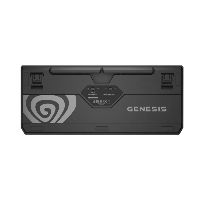 Teclado gaming GENESIS Thor 230 TKL USB + RF Wireless + Bluetooth QWERTZ negro