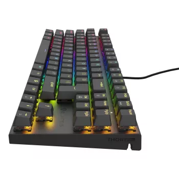 Teclado gaming GENESIS Thor 303 TKL USB QWERTY US English negro