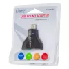 Tarjeta de sonido Savio AK-08 USB 2.0 7.1 interfaz