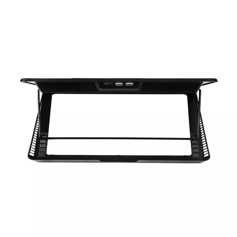 Base refrigeradora para portátil SAVIO COS-01 con 6 ventiladores iluminados 2000 rpm, USB 2.0, para pantallas de hasta 17,3 inch