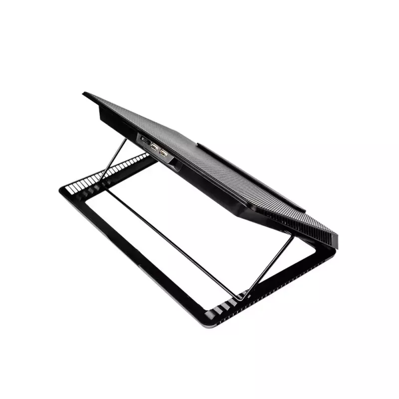 Base refrigeradora para portátil SAVIO COS-01 con 6 ventiladores iluminados 2000 rpm, USB 2.0, para pantallas de hasta 17,3 inch