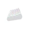 Teclado gaming Savio WHITEOUT X2 RED USB QWERTY mecánico 61 teclas