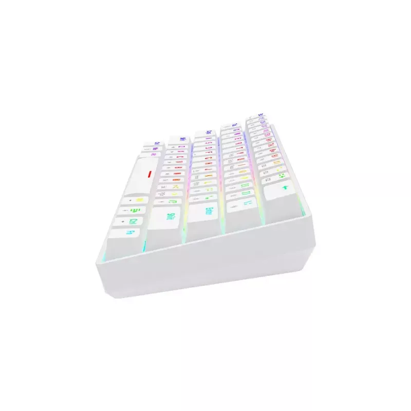 Teclado gaming Savio WHITEOUT X2 RED USB QWERTY mecánico 61 teclas