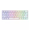 Teclado gaming Savio WHITEOUT X2 RED USB QWERTY mecánico 61 teclas