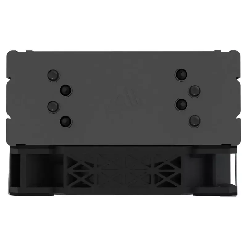 Disipador de aire para CPU SAVIO Vortex X2 negro – ventilador de 120 mm, altura 157 mm, PWM, compatible con LGA 2066