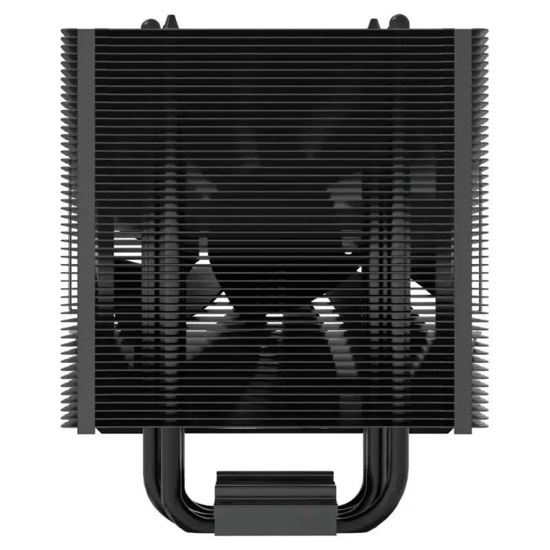 Disipador de aire para CPU SAVIO Vortex X2 negro – ventilador de 120 mm, altura 157 mm, PWM, compatible con LGA 2066