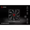 Disipador de aire para CPU SAVIO Vortex X2 negro – ventilador de 120 mm, altura 157 mm, PWM, compatible con LGA 2066