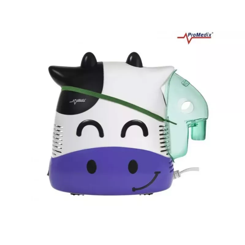 Nebulizador portátil ProMedix PR-810 compresor de aire, nivel de nebulización ajustable, diseño compacto