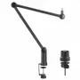 Maclean MC-898 Soporte de micrófono con brazo articulado, máx. 1 kg
