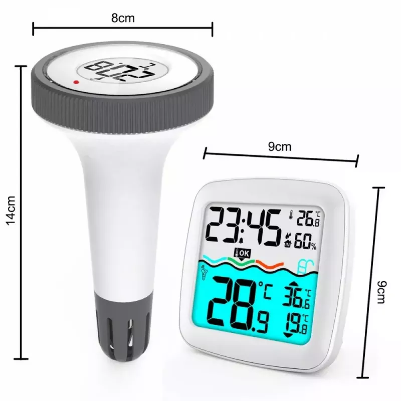 Sensor de temperatura inalámbrico para piscina GreenBlue GB216 IPX7 impermeable, modelo GB216