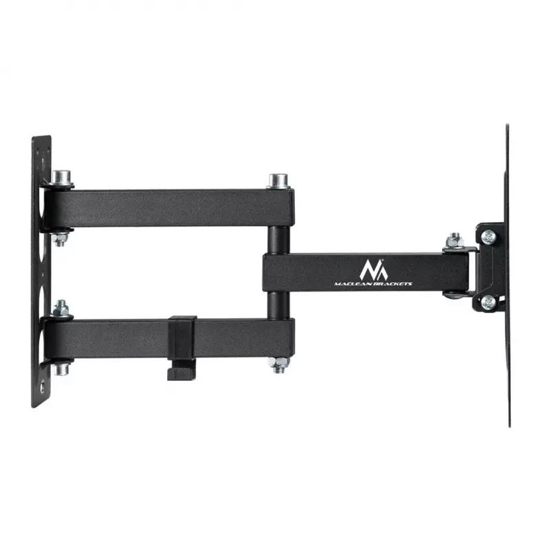 Soporte de pared MACLEAN MC-700N VESA 200x200 para pantallas de 23–43 pulgadas, máx. 30 kg, negro