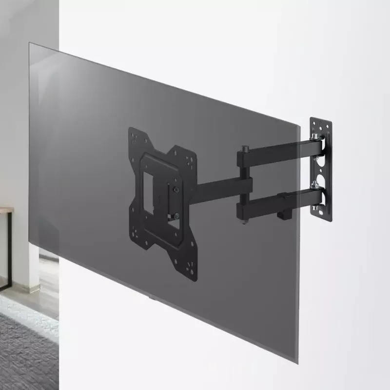Soporte de pared MACLEAN MC-700N VESA 200x200 para pantallas de 23–43 pulgadas, máx. 30 kg, negro