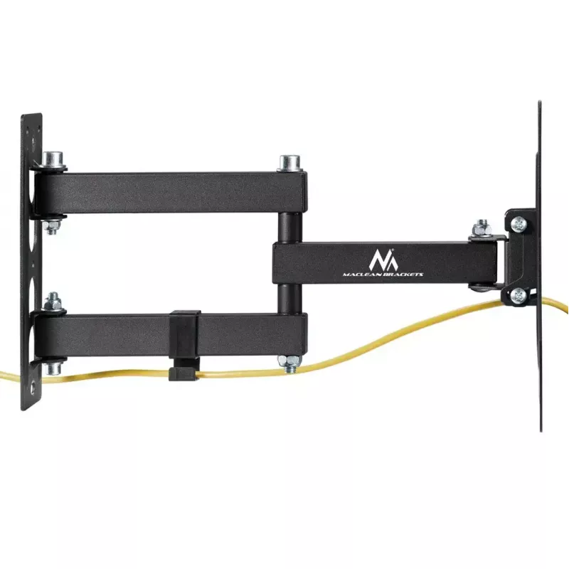 Soporte de pared MACLEAN MC-700N VESA 200x200 para pantallas de 23–43 pulgadas, máx. 30 kg, negro
