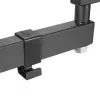 Soporte de pared MACLEAN MC-700N VESA 200x200 para pantallas de 23–43 pulgadas, máx. 30 kg, negro