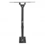 Soporte de pared MACLEAN MC-700N VESA 200x200 para pantallas de 23–43 pulgadas, máx. 30 kg, negro
