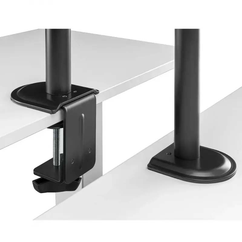 Soporte de mesa para monitor MACLEAN MC-753N para pantallas de 17–32 pulgadas, VESA 75x75 / 100x100, máx. 9 kg, inclinación ±45°, giro ±180°, regulable en altura